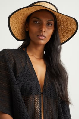 Visera solar de palla