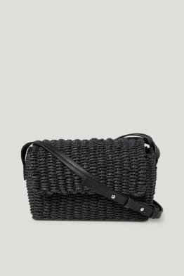 Borsa a tracolla di paglia