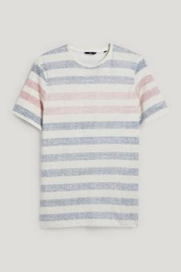 T-shirt - gestreept