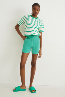 Basic-Shorts - Mid Waist