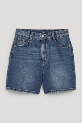 Short en jean - high waist - LYCRA®