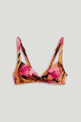 Bikini top - padded - LYCRA® XTRA LIFE™ - patterned