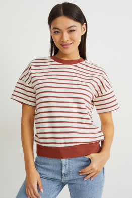 T-shirt - à rayures