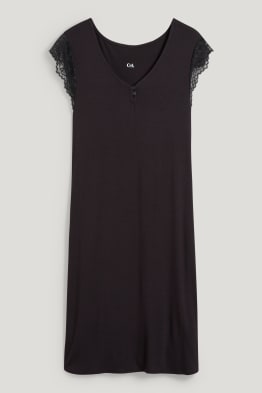 Bigshirt van viscose