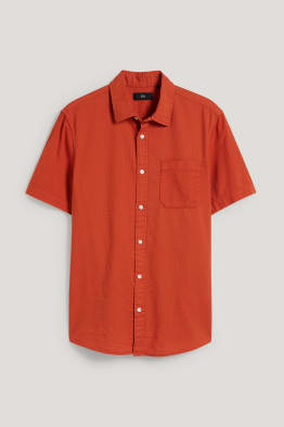 Chemise - regular fit - col kent