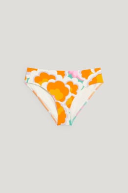 Bas de bikini - mid waist - LYCRA® XTRA LIFE™ - à rayures