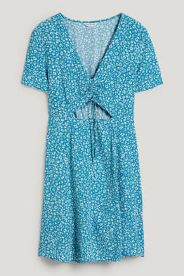 CLOCKHOUSE - robe fit & flare - à fleurs