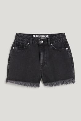 CLOCKHOUSE - korte spijkerbroek - high waist
