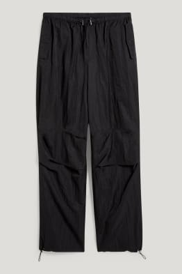 CLOCKHOUSE - pantaloni parachute - talie medie - straight fit
