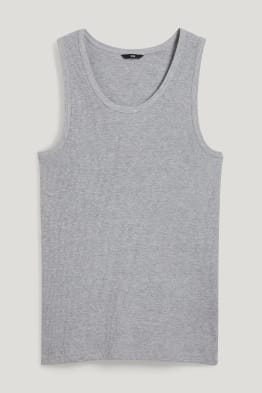 Vest top - double rib