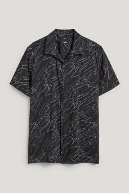 Košile - slim fit - klopový límec - snadné žehlení