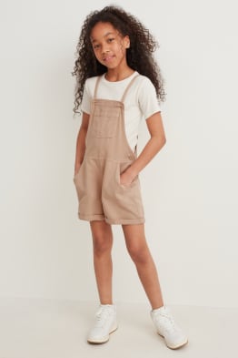 Set - T-shirt en tuinbroek - 2-delig