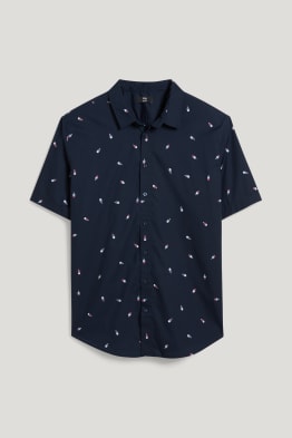 Shirt - slim fit - kent collar