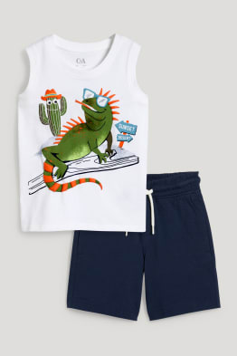 Ensemble - caraco et short - 2 pièces