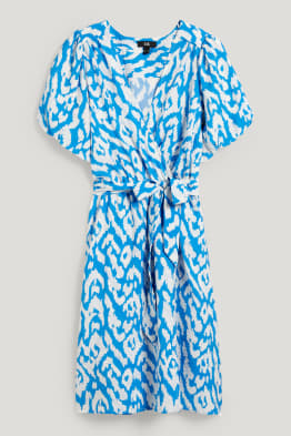 Wrap dress - patterned