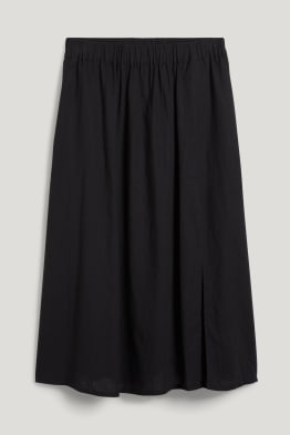 Skirt - linen blend