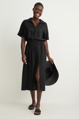 Skirt - linen blend