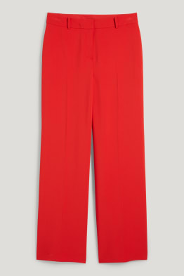 Pantalon de bureau - high waist - wide leg