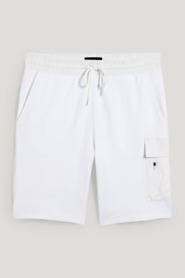 Cargo sweat shorts