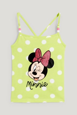 Minnie Mouse - top - à pois