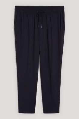 Pantalón de tela - mid waist - tapered fit