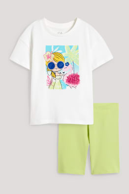 Set - T-shirt en fietsbroek - 2-delig
