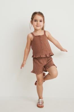 Set - top și pantaloni scurți - 2 piese