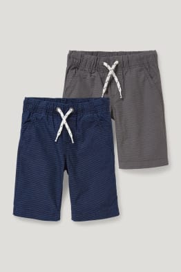 Multipack 2er - Bermudas - gestreift