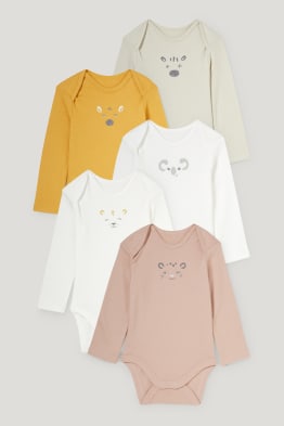 Lot de 5 - bodys bébé