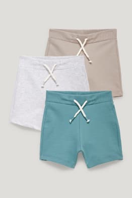 Lot de 3 - shorts en molleton pour bébé