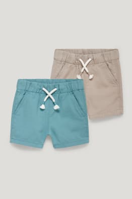 Lot de 2 - shorts bébé