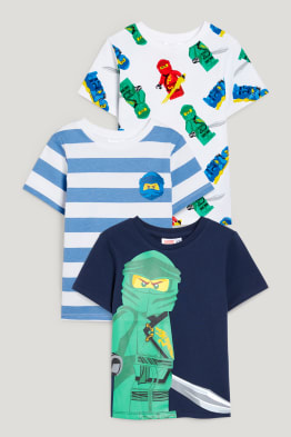 Multipack 3er - Lego Ninjago - Kurzarmshirt