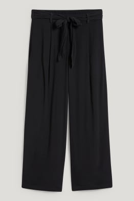Pantalons de tela - high waist - palazzo
