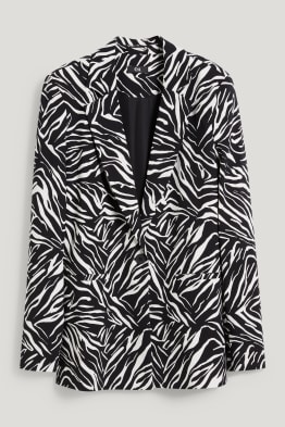Blazer - relaxed fit - à motif