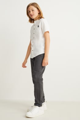 Pantalon - lin mélangé