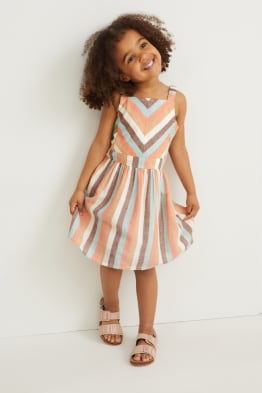 Dress - striped