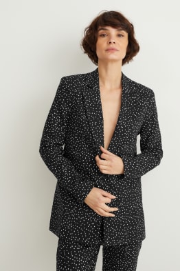 Blazer - relaxed fit - à motif