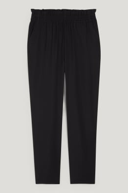 Pantaloni di stoffa - vita media - relaxed fit