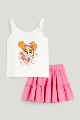 PAW Patrol - set - top and skirt - 2 piece