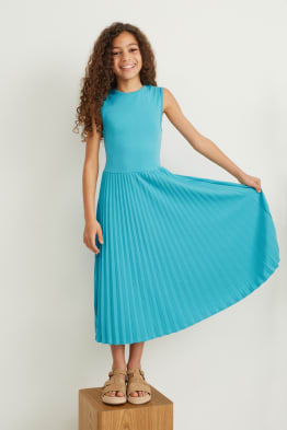 Kleid - plissiert