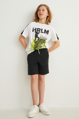 Lot de 3 - shorts en molleton