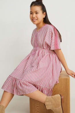 Dress - striped
