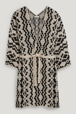 Poncho en maille