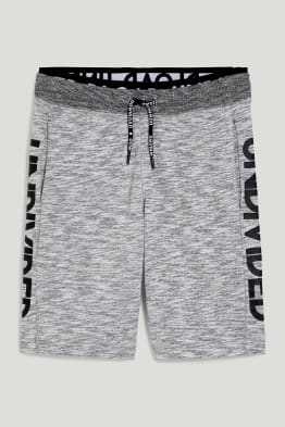 Bermuda van sweatstof