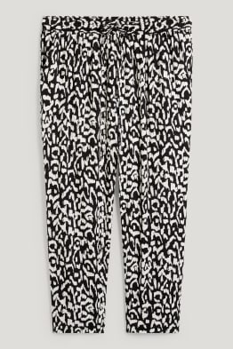 Pantaloni - vita media - comfort fit - fantasia