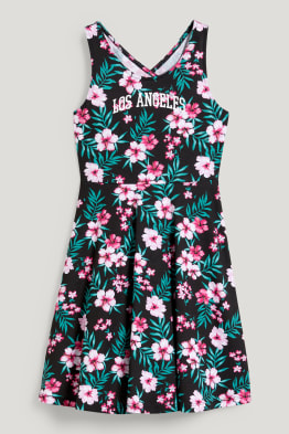 Robe - à fleurs