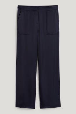 Pantalón de tela - high waist - wide leg