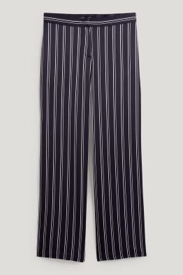 Pantalón de tela - high waist - wide leg