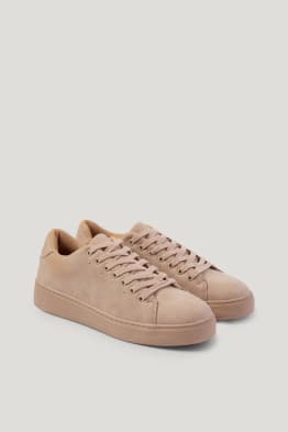 Zapatillas deportivas - imitación de ante