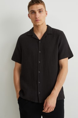 Camisa - regular fit - coll solapa